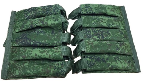 ロシア軍VOGポーチ左右セット/グレネードポーチ　デジタルフローラ　レプリカ