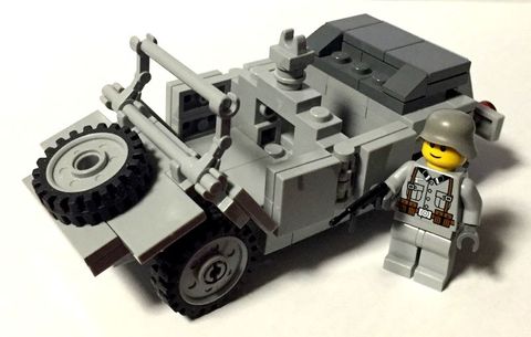 ドイツ軍キューベルワーゲン（フィグ付）