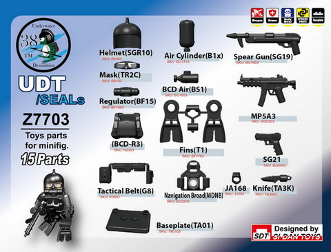 UDT/SEALs パック(ブルー）