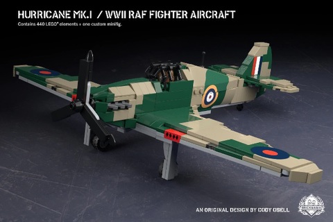 イギリス軍　ハリケーン　Mk.1/WWII RAF 戦闘機　