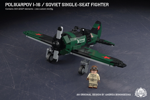ソビエト軍　I-16ポリカルポフ戦闘機