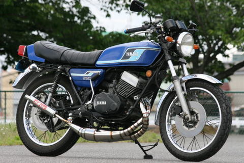 RD250 ショットガンチャンバー　マフラー　ツースト RD250 ショットガンチャンバーマフラーツースト