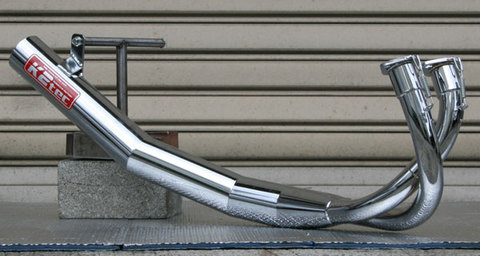 さぁとぉRD250最終型用　ユーゾークロスチャンバー　ツースト　マフラー さぁとぉRD250最終型用 ユーゾークロスチャンバー ツースト