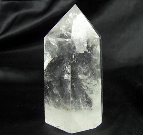 透明水晶柱335g