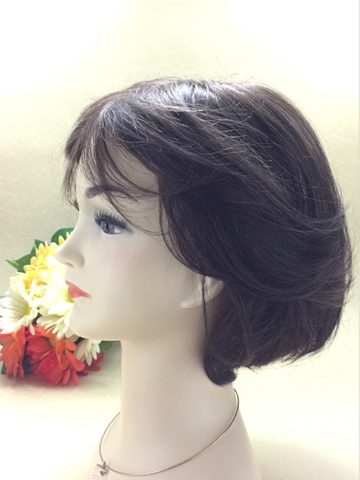 ミディアムヘアーウィッグ／ミックス毛