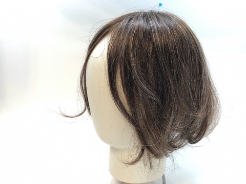 白髪入りヘアピース