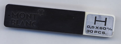 モンブラン　0.5mm ペンシル芯（旧パッケージ）