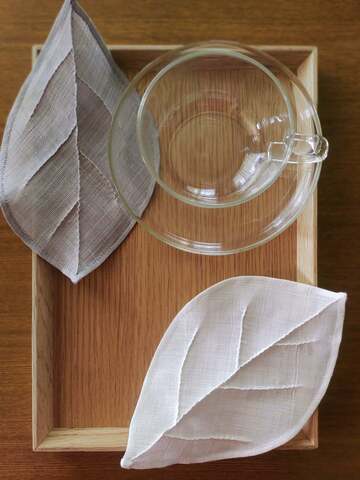 kit リーフポジャギ (季節の葉っぱ )