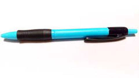 黒色ボールペン（ブルー）1本 [文房具]