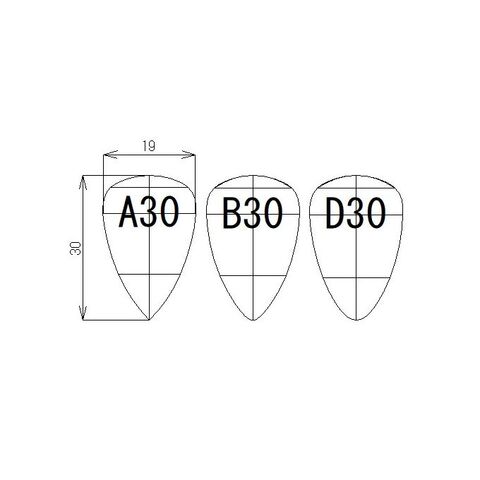 本べっ甲 A30 Style　クラシックマンドリン