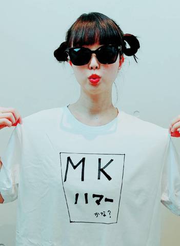 MK HAMMER オリジナルTシャツ 3 (LLサイズ)サイン付きチェキ