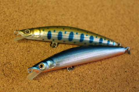 ﾊﾝﾄﾞﾒｲﾄﾞﾙｱｰ飛流11ｃｍ　ヤマメ