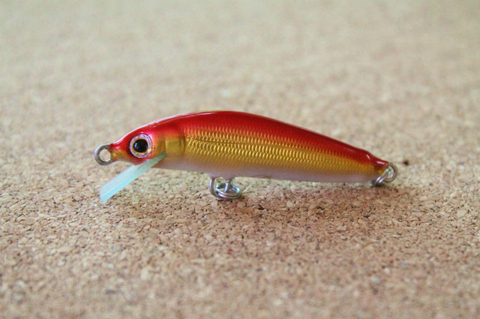 ハンドメイドルアー流5cm金赤