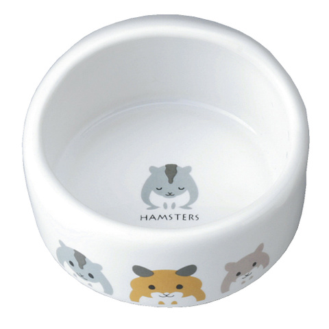 マルカン　ハムちゃんのフード付食器