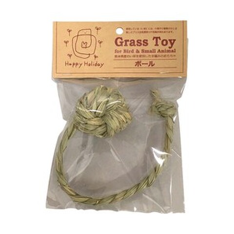 P2 Grass Toy ひも付きボール S  