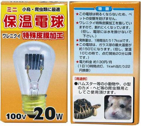 アサヒ　ヒヨコ電球　２０W　--