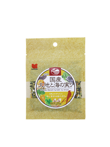 自然派 国産大地と海の実り　25g