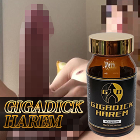 《5個+1個プレゼント》※超限定高級巨根増大プレミアム！　GIGADICK HAREM ギガディックハーレム