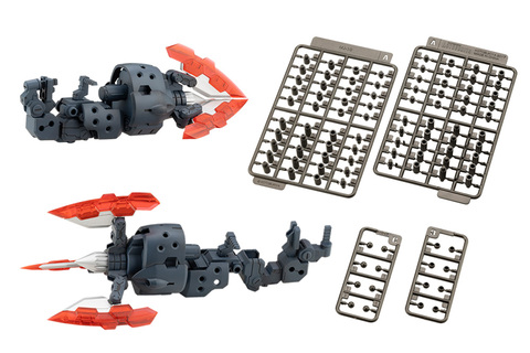 MSG コトブキヤ　10個セット バーチュアスタイル10 ソードセットB フレイムライトVer.｜M.S.G