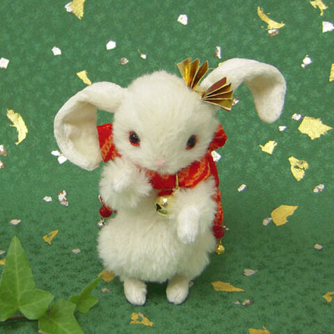 クロチョコクラフト様のぬいぐるみ　うさぎ　中古　難あり