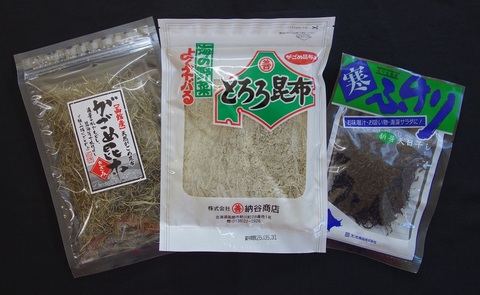 がごめ・とろろ・寒ふのりセット