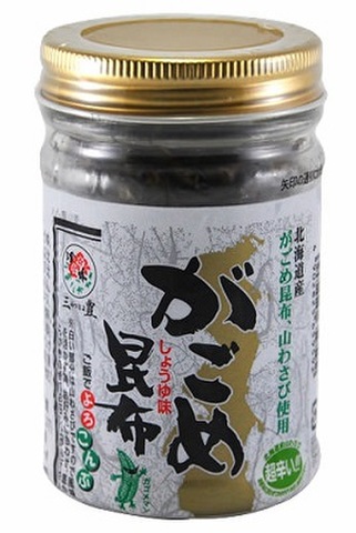 がごめ昆布 しょうゆ味・130g（ビン入れ）