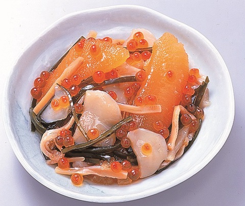 海鮮函館漬（320g×2、紙製樽入れ）