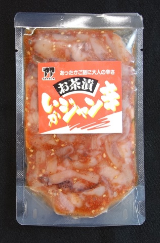 お茶漬いかジャン辛・80g（スタンドパック入れ）