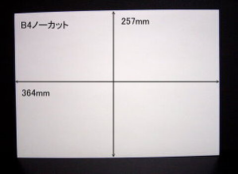 ノーカットタックシールB4サイズ　10枚パック【送料無料】