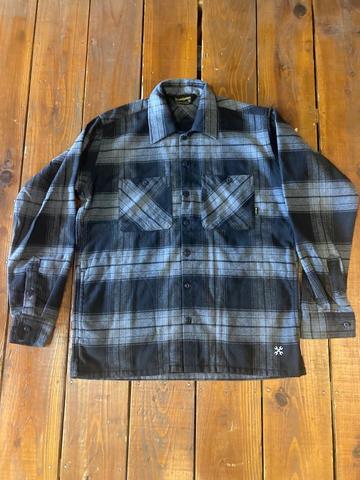 OMBRE CHECK FLANNEL SHIRTS