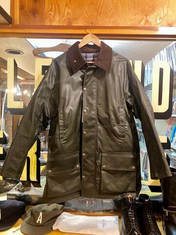 WAXED COTTON BRISTOL JACKET