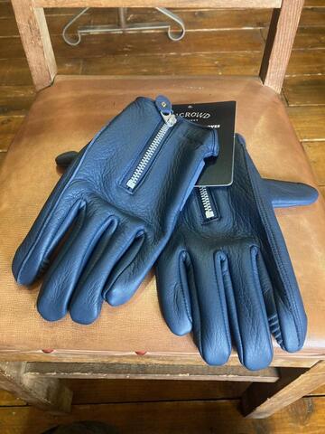 DEERSKIN ZIPPER GLOVE