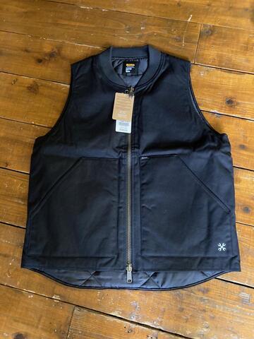 RIB COLLAR DUCK VEST