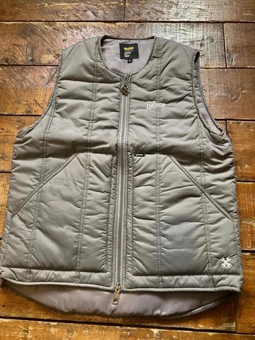 CREW NECK QUILTING VEST
