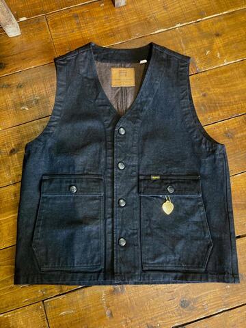 RANCHER BLACKIE DENIM VEST