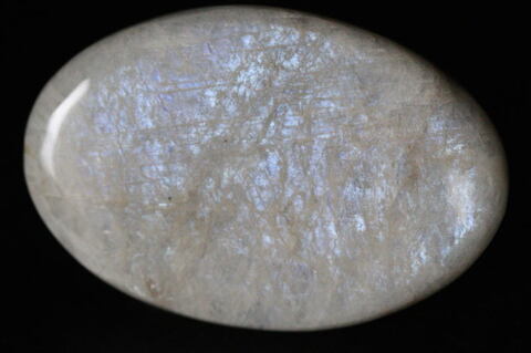 全面ブルーシラー！ロシア産ベロモライト・ムーンストーン・パームストーン31.3g【最高品質・高波動・光沢・超激レア】