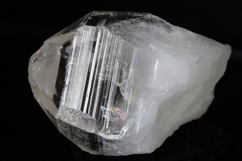 超透明ビッグサイズ451g！レコードキーパー＆レインボー！高波動ウラル産レムリアン水晶【最高品質・高波動・超透明・超光沢・超激レア】