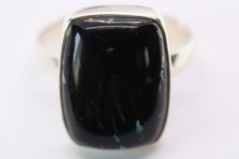 極上ギラギラ！ブルー＆ゴールド！高波動グリーンランド産ヌーマイト・リング【最高品質・高波動・光沢・超激レア】