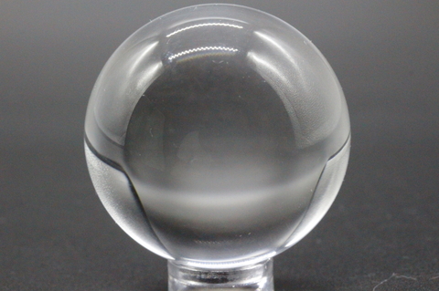  極上光の玉！山梨県産水晶39mm丸玉【最高品質・高波動・超透明・超光沢・超激レア】