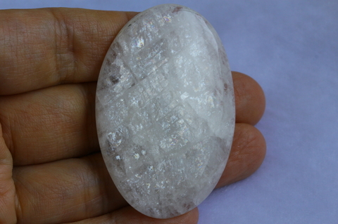 極上！シナジー12高波動レインボーナトロライト・パームストーン60mm【最高品質・高波動・透明・光沢・レインボー・超激レア】