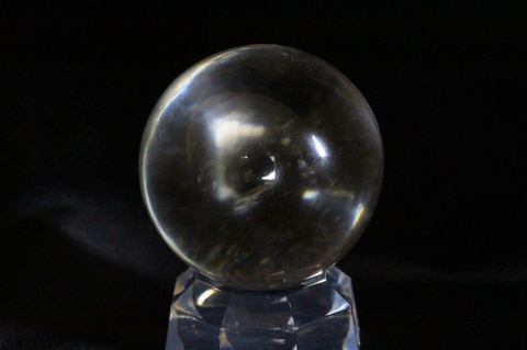 超激レア！最高品質ガネーシュヒマール水晶丸玉5【最高品質・透明・光沢・超激レア】 