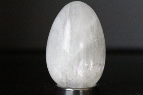 極上究極！秘蔵品！超透明！虹入り！シナジー12高波動レインボーナトロライト37mmエッグ【最高品質・高波動・透明・光沢・レインボー・超激レア】