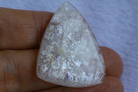 極上！シナジー12高波動レインボーナトロライト・ルース39mm【最高品質・高波動・透明・光沢・レインボー・超激レア】