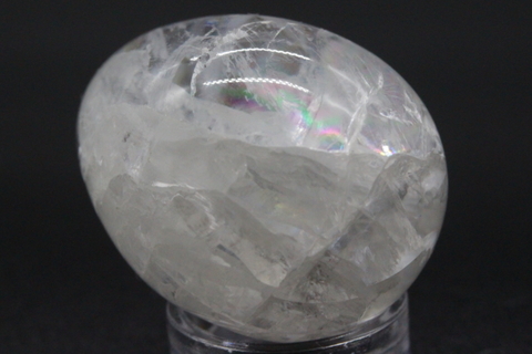 極上！天使のペタライト27mmエッグ・シナジー12高波動【高品質・高波動・透明・光沢・レインボー・激レア】