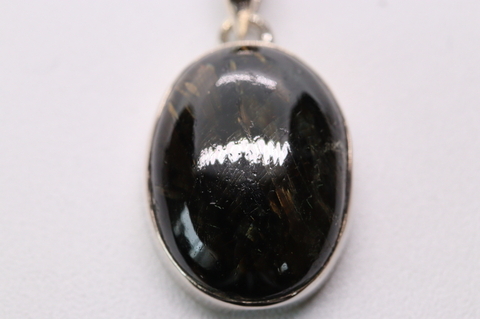 極上ギラギラ！ブルー＆ゴールド！高波動グリーンランド産ヌーマイト・ペンダント【最高品質・高波動・光沢・超激レア】