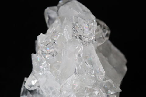 極上超透明！キラキラレインボー！インド産アポフィライト78.6g【最高品質・超透明・超光沢・レインボー・超激レア】