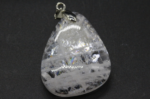 極上レインボー！シナジー12高波動レインボーナトロライト・ペンダント1【最高品質・高波動・透明・光沢・レインボー・超激レア】