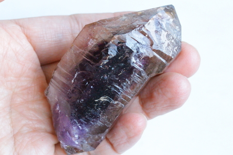 極上！高波動ブランドバーグ産アメジストファントム【最高品質・高波動・透明・光沢・ファントム・DT・レインボー・レコードキーパー・超激レア】