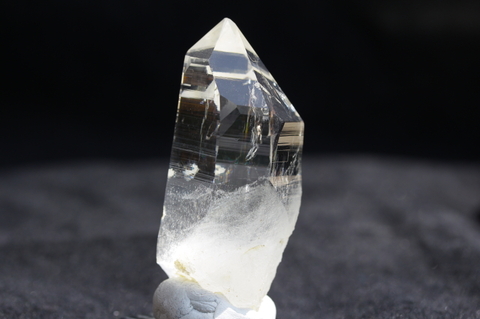 超透明！インド・マニハール産水晶02【極上・超透明・超光沢・レインボー・激レア】