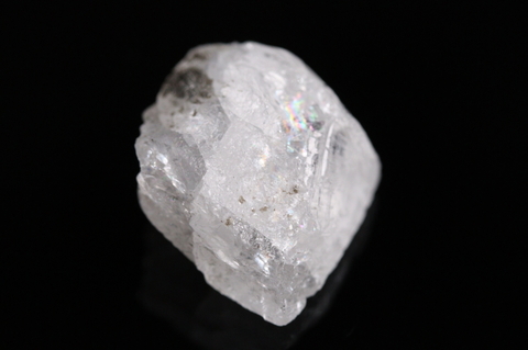 レインボー＆まるごと透明43.9ct！超高波動ロシア産フェナカイト原石【最高品質・透明・光沢・超激レア】